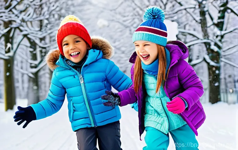 아동용 외투 브랜드 비교 - **Prompt:** "A joyful toddler, approximately 18-24 months old, dressed in soft, multi-layered, and b...